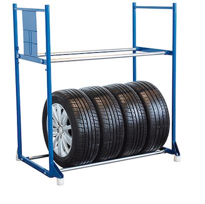 Tyre trolley rack