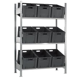 shelving for containers
